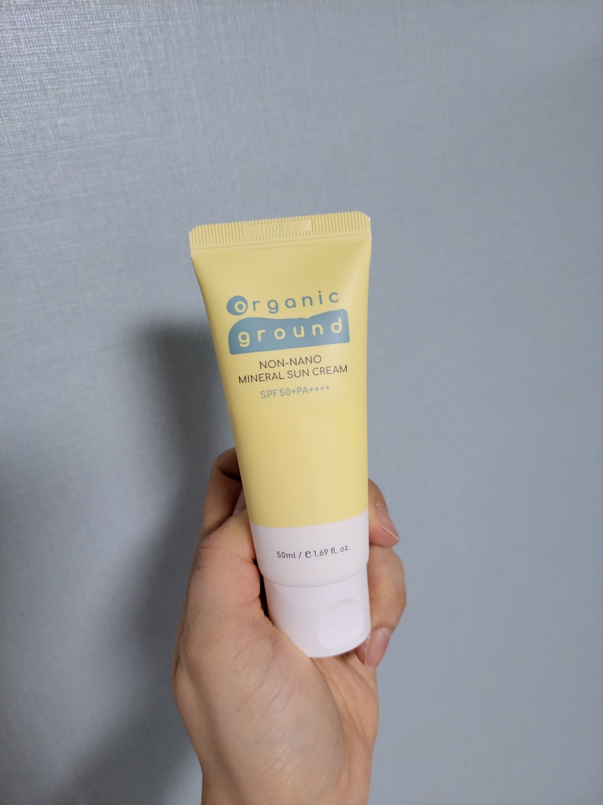 오가닉그라운드 (organicground) 논나노 미네랄 선크림 [SPF50+/PA++++] review image
