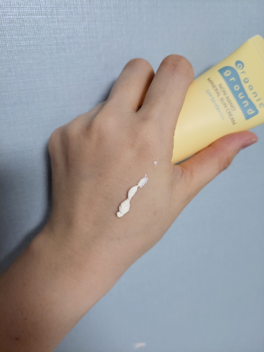 오가닉그라운드 (organicground) 논나노 미네랄 선크림 [SPF50+/PA++++] review image