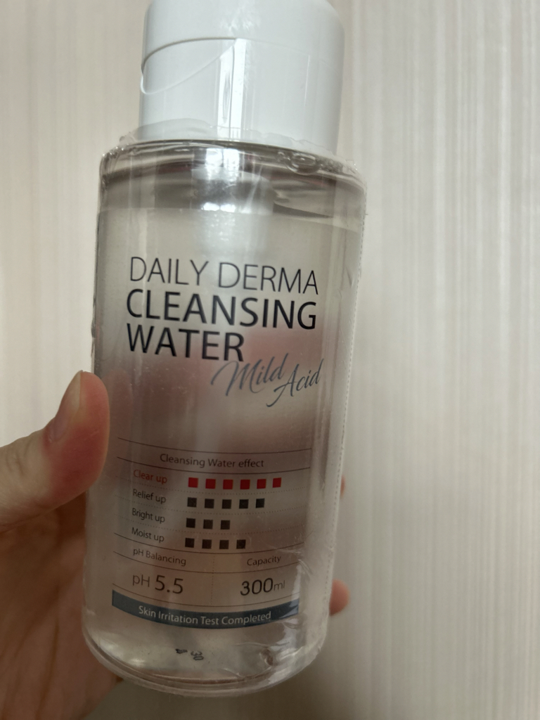 Daily Derma 洁肤水温和添加剂的真实用户使用照片
