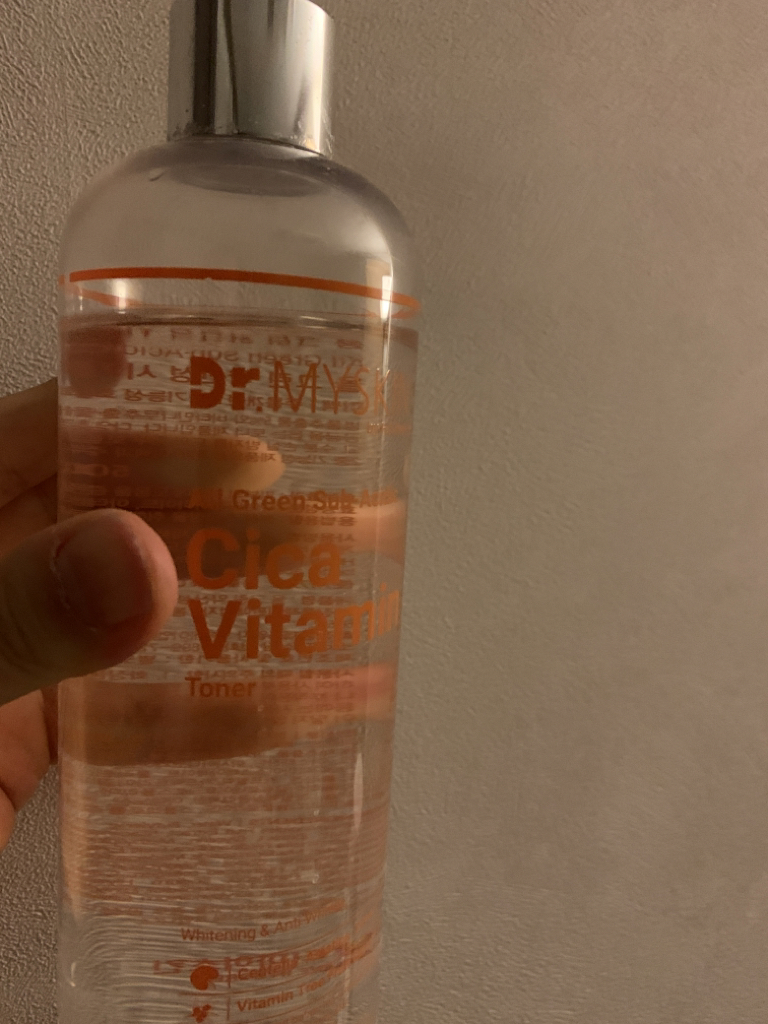 Dr.MYSKIN All Green Mildly Acidic Cica Vitamin Toner review image