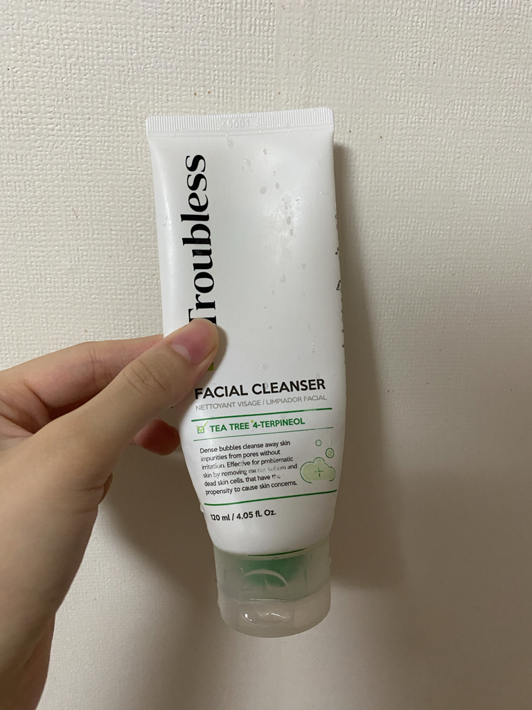 面部清洁剂的真实用户使用照片