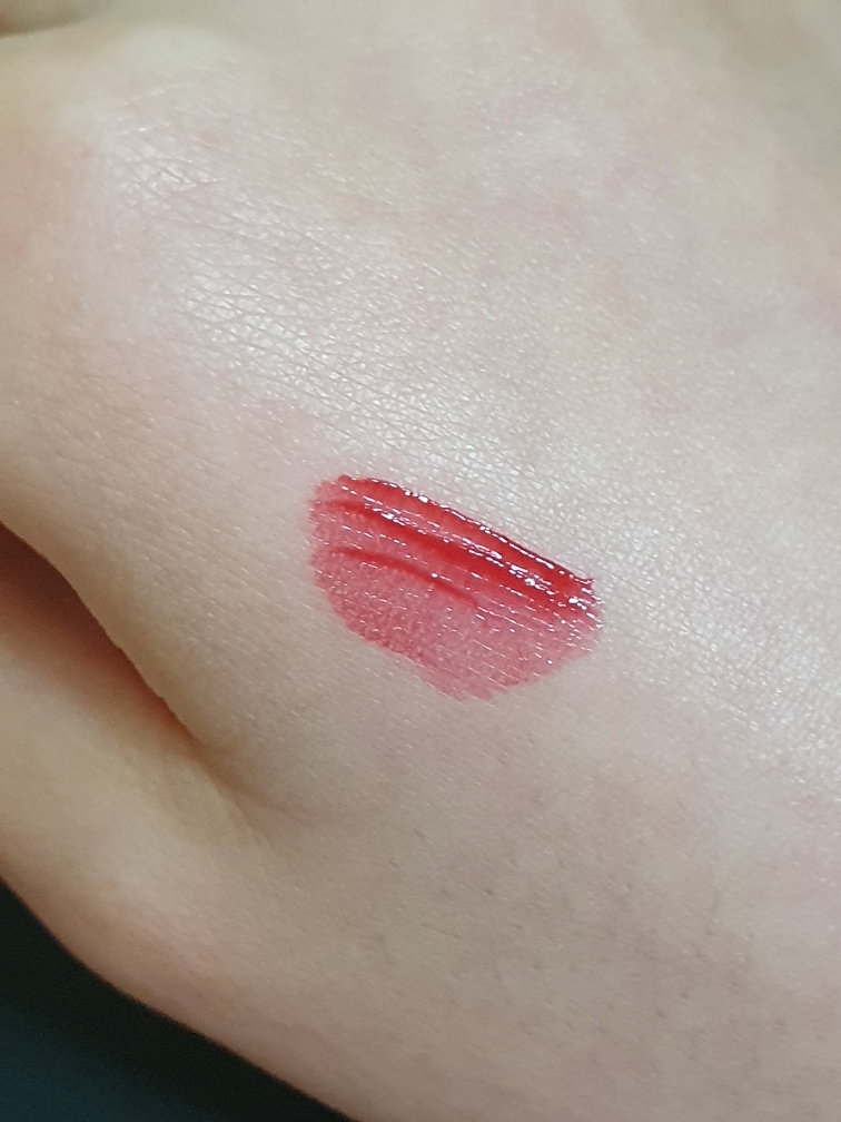 Real user review photo of Deweyfull Water Tint [07 Cherry Way]
