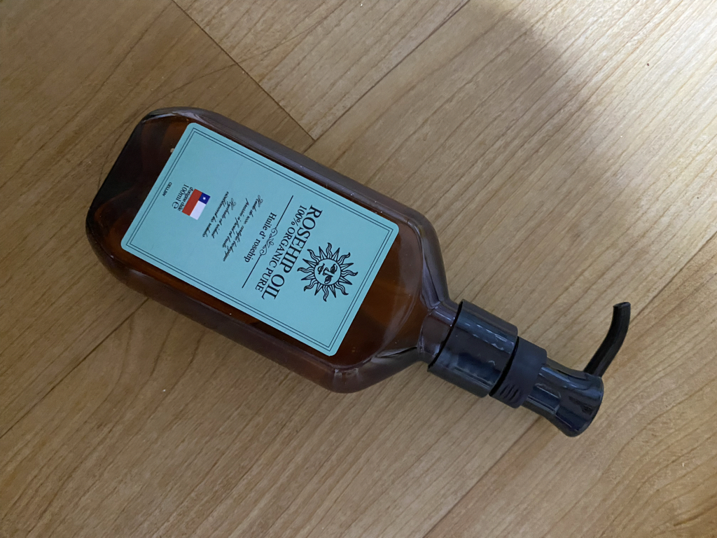 玫瑰果油的真实用户使用照片
