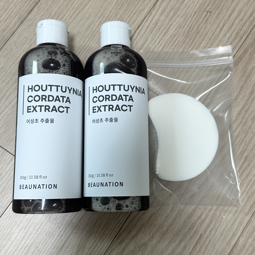 马蹄莲提取物爽肤水的真实用户使用照片