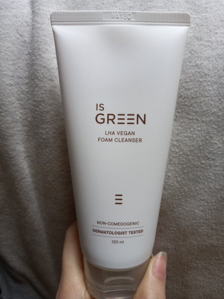 LHA 素食洁面乳的真实用户使用照片