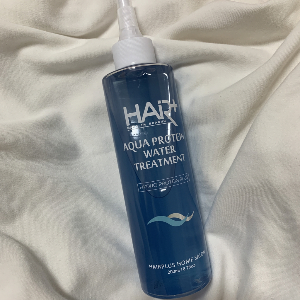 水蛋白质键水疗处理的真实用户使用照片