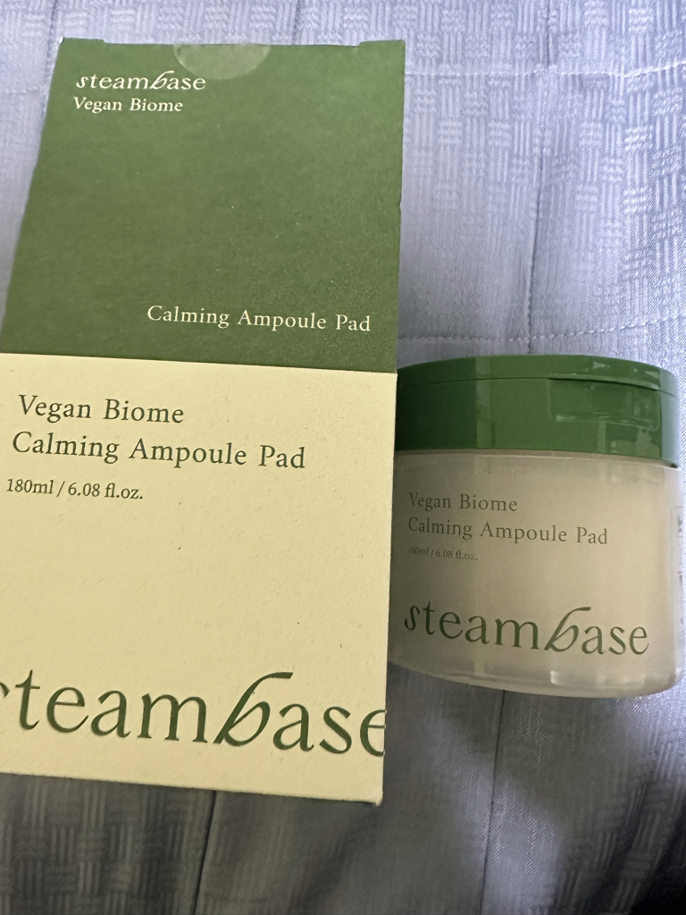 纯素生物群落镇定安瓿垫的真实用户使用照片