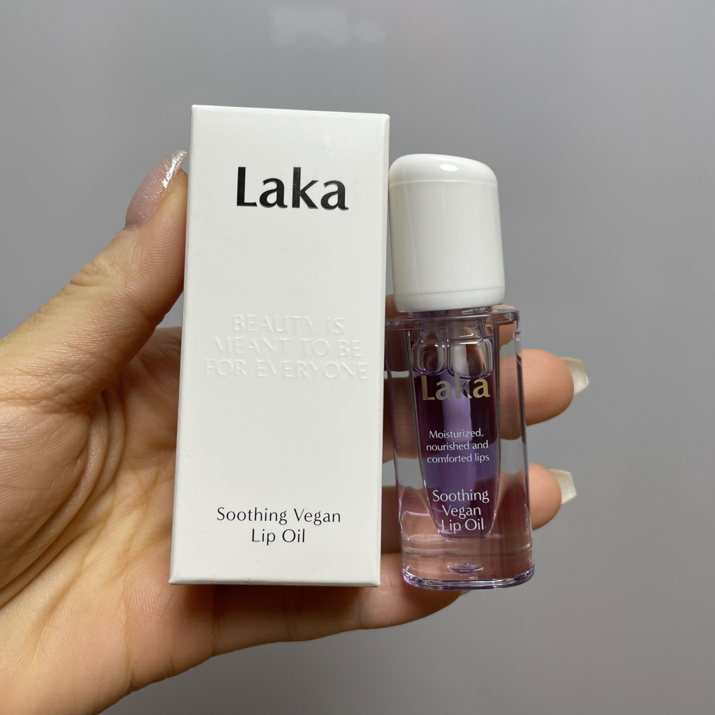 라카 (Laka) 수딩 비건 립 오일 [#카밍퍼플] review image