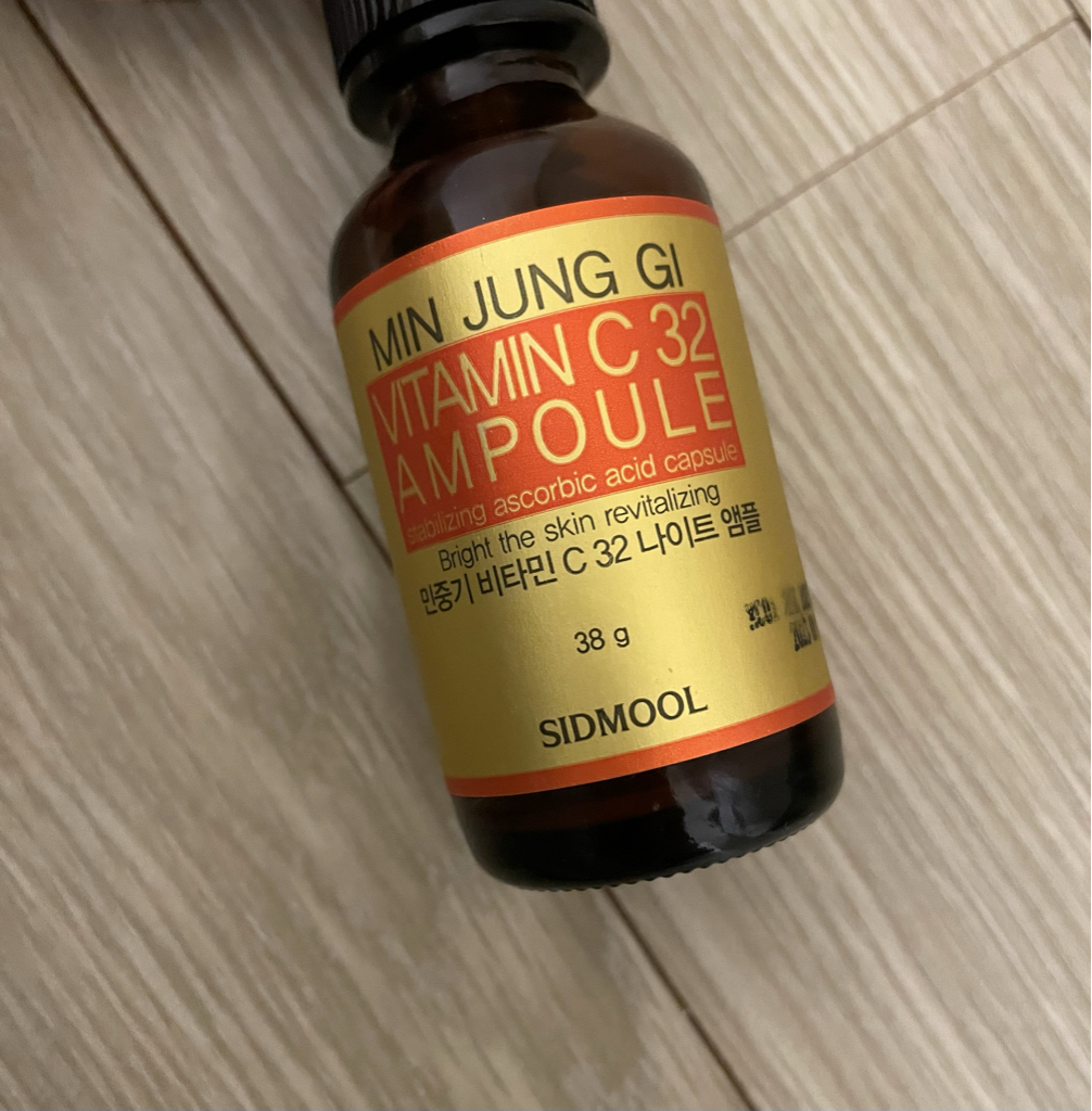 SIDMOOL Minjoonggi Vitamin C 32 Night Ampoule review image