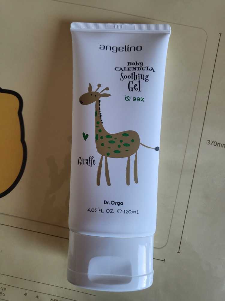 Real user review photo of Angelino Baby Calendula Soothing Gel