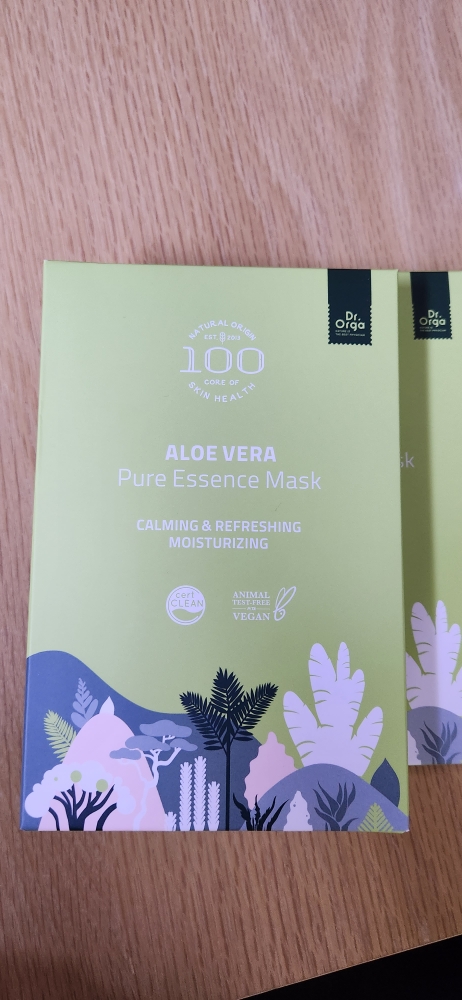 100芦荟原液精纯精华面膜的真实用户使用照片