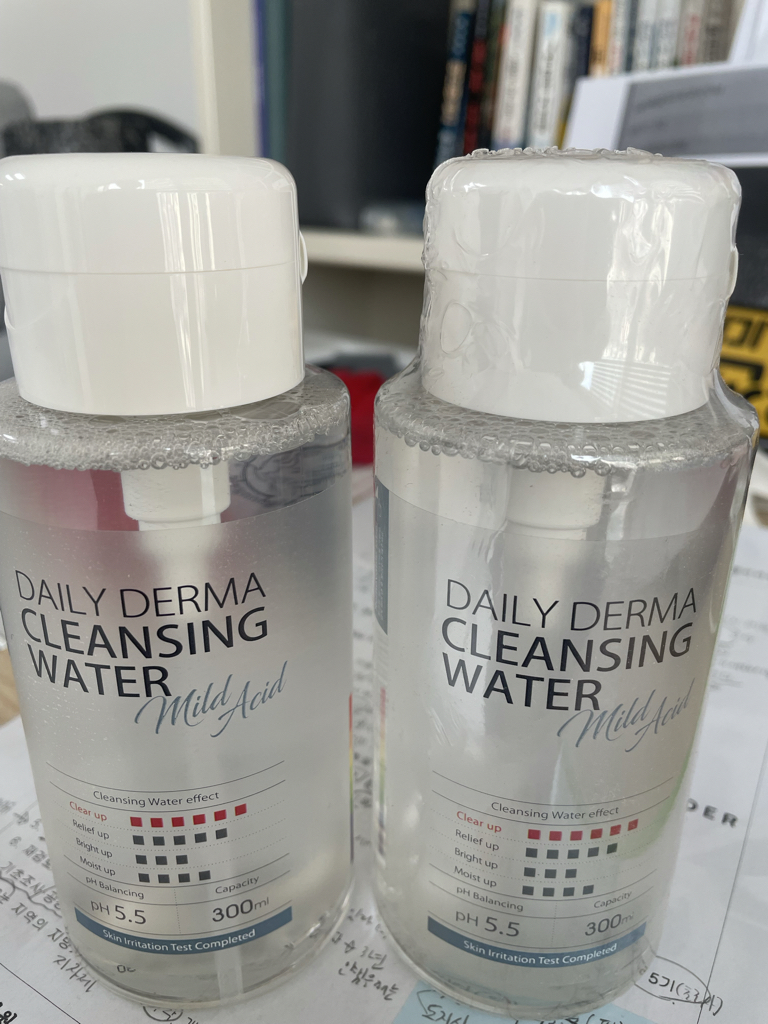 Daily Derma 洁肤水温和添加剂的真实用户使用照片