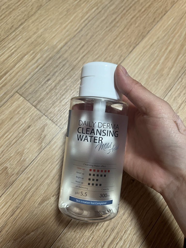 Daily Derma 洁肤水温和添加剂的真实用户使用照片