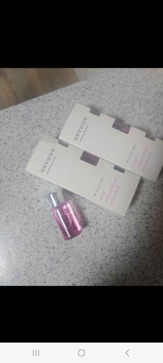 亮白能量助推剂蓝的真实用户使用照片