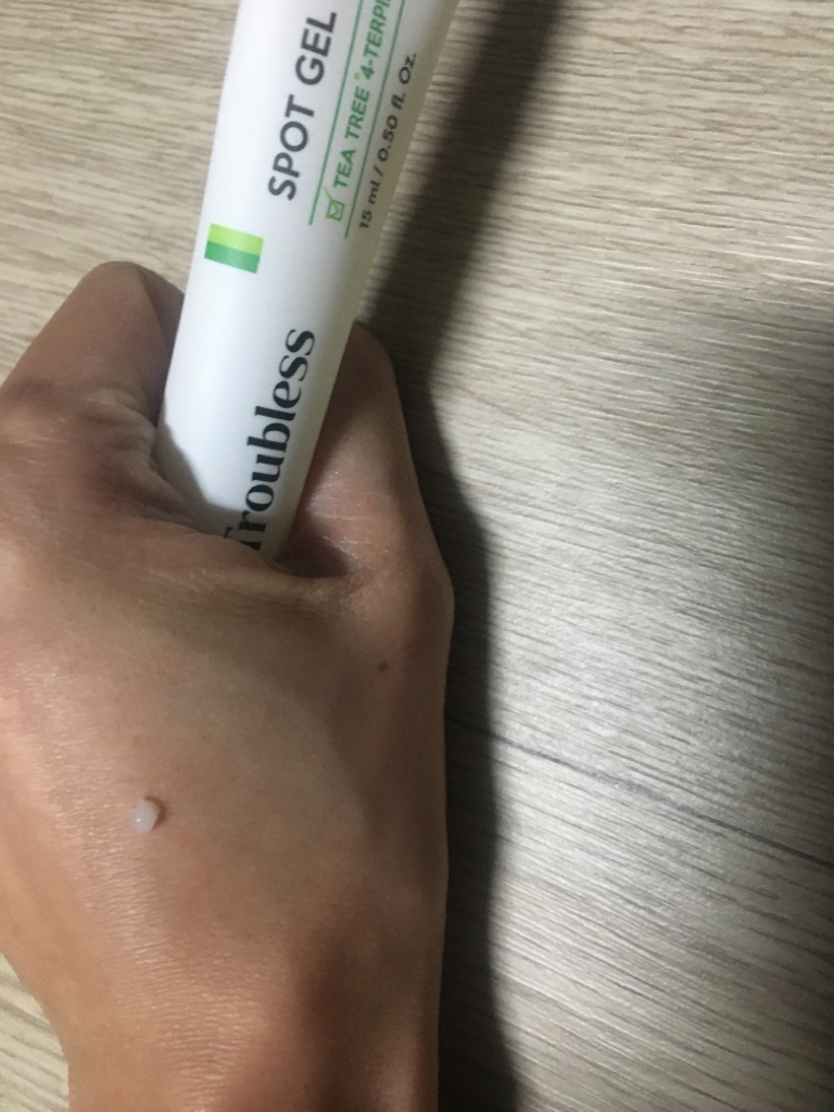 斑点凝胶的真实用户使用照片