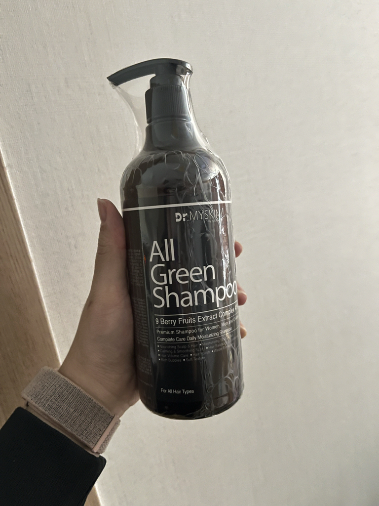 Real user review photo of ALL GREEN SHAMPOO