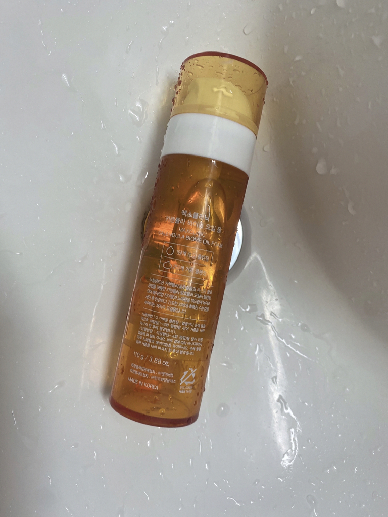 맥스클리닉 (MAXCLINIC) 카렌듈라 바이옴 오일폼 review image