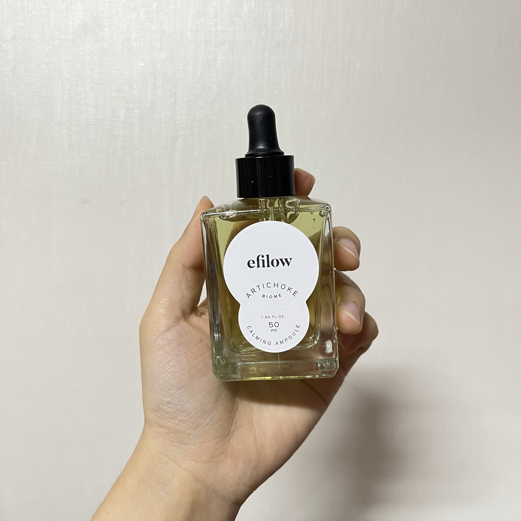 洋蓟生物群落镇定安瓿的真实用户使用照片
