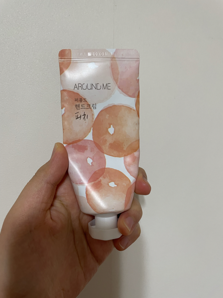 어라운드미 (AROUNDME) 퍼퓸드 핸드크림 [피치] review image