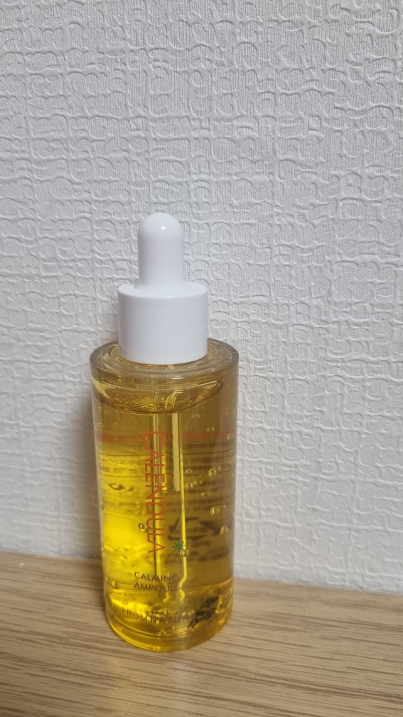 金盏花舒缓安瓶的真实用户使用照片