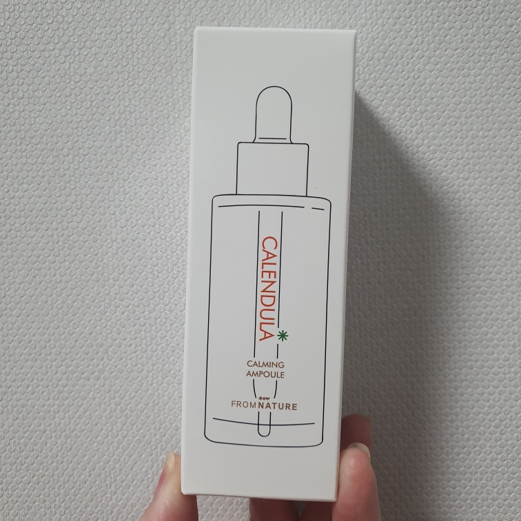 金盏花舒缓安瓶的真实用户使用照片