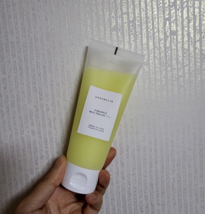 菠萝温和去角质凝胶的真实用户使用照片