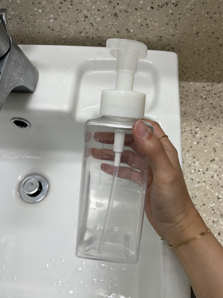 Real user review photo of DAILY DERMA CLEANSING WATER DEEP