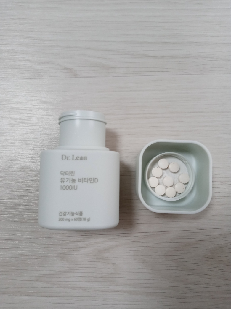 닥터린 (Dr. Lean) 유기농 비타민D1000IU review image