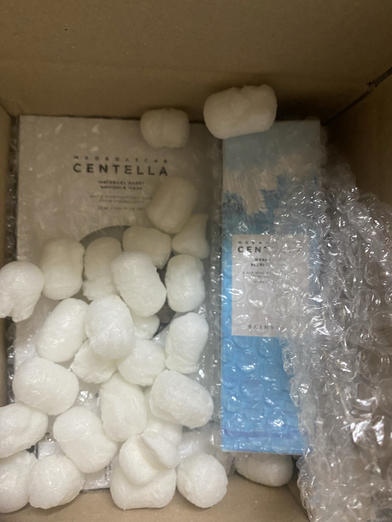 马达加斯加积雪草水凝胶面膜的真实用户使用照片