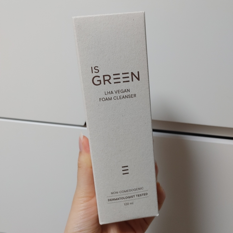 LHA 素食洁面乳的真实用户使用照片