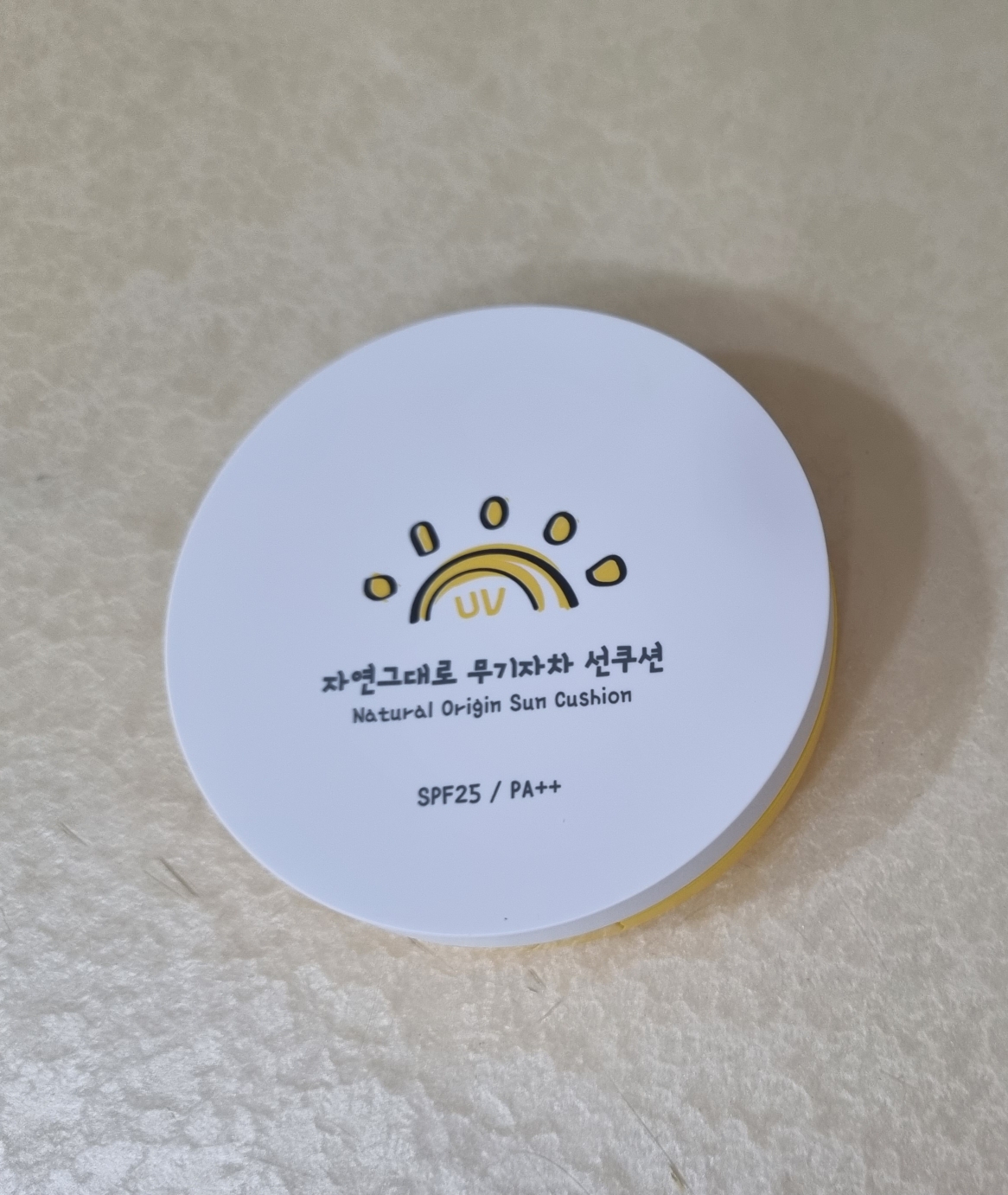 자연그대로 (NaturalOrigin) 무기자차 썬쿠션 [SPF25/PA++] review image