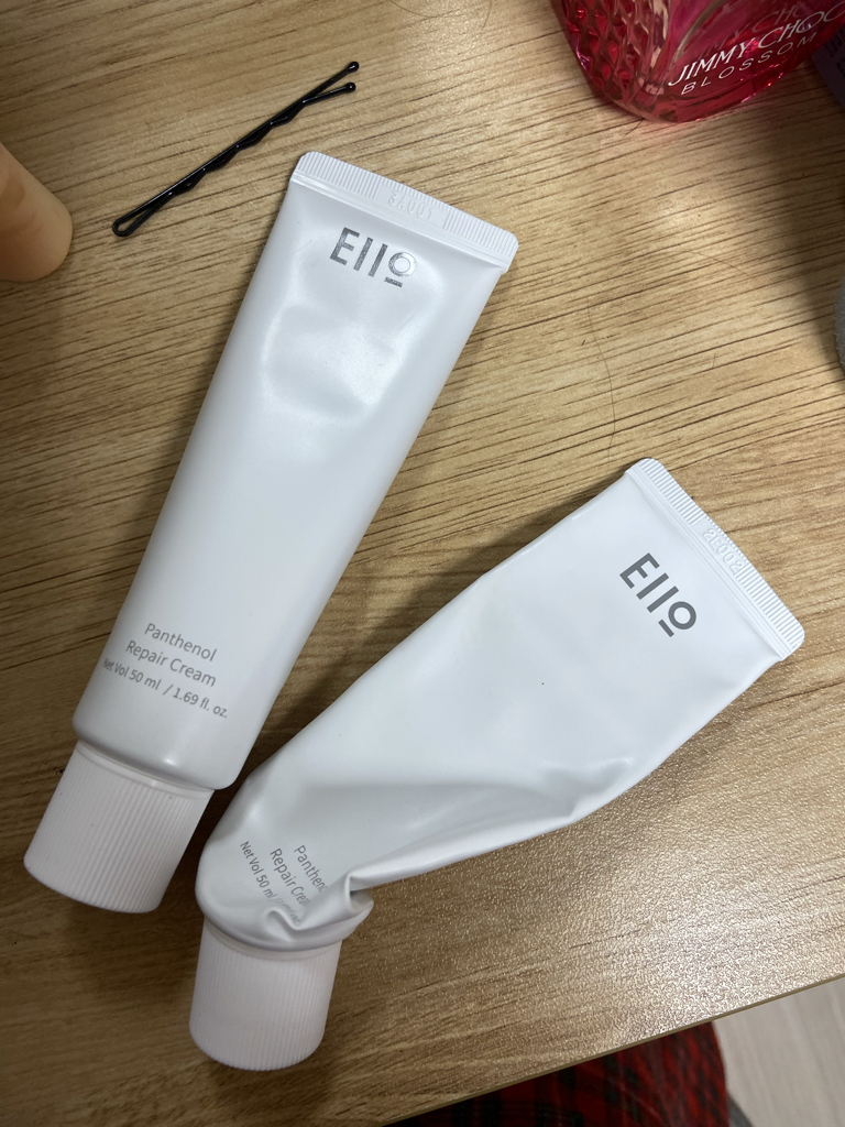 泛醇修复霜的真实用户使用照片