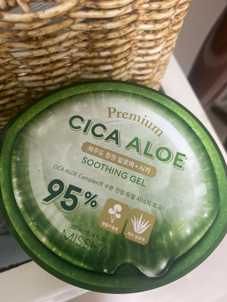 MISSHA Premium Cica Aloe Soothing Gel Reviews for Combination Skin | Hwahae
