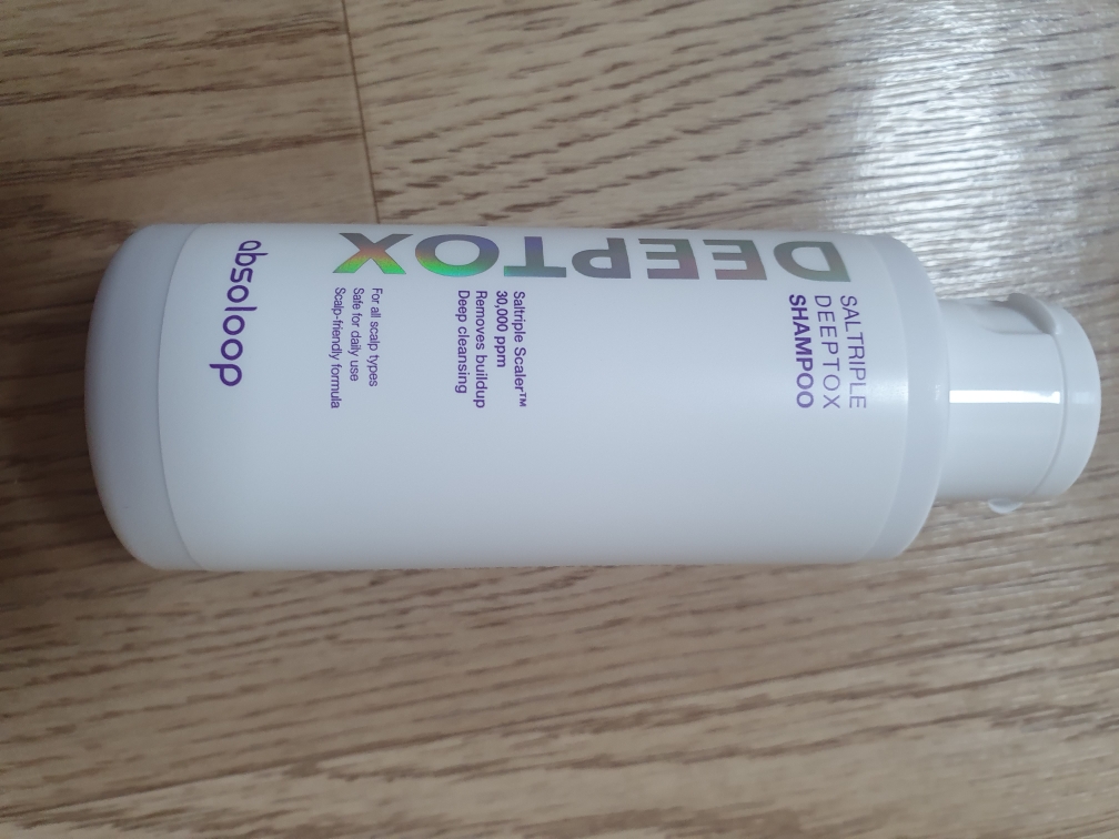 absoloop Salt Triple Deep Tox Shampoo review image