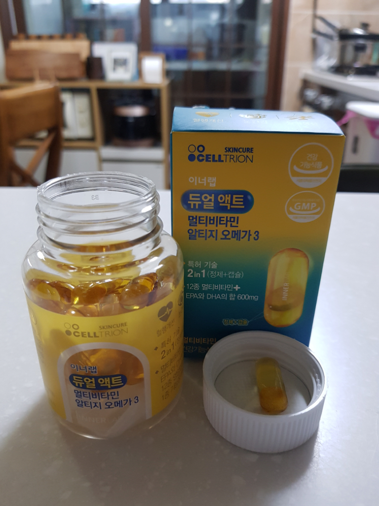 双重作用多种维生素软胶囊 欧米伽3的真实用户使用照片
