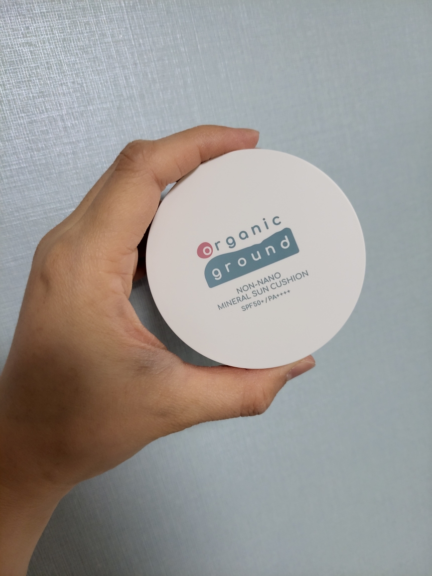 오가닉그라운드 (organicground) 논나노 미네랄 선쿠션 [SPF50+/PA++++] review image