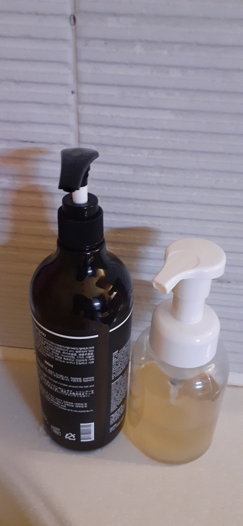 Real user review photo of ALL GREEN SHAMPOO
