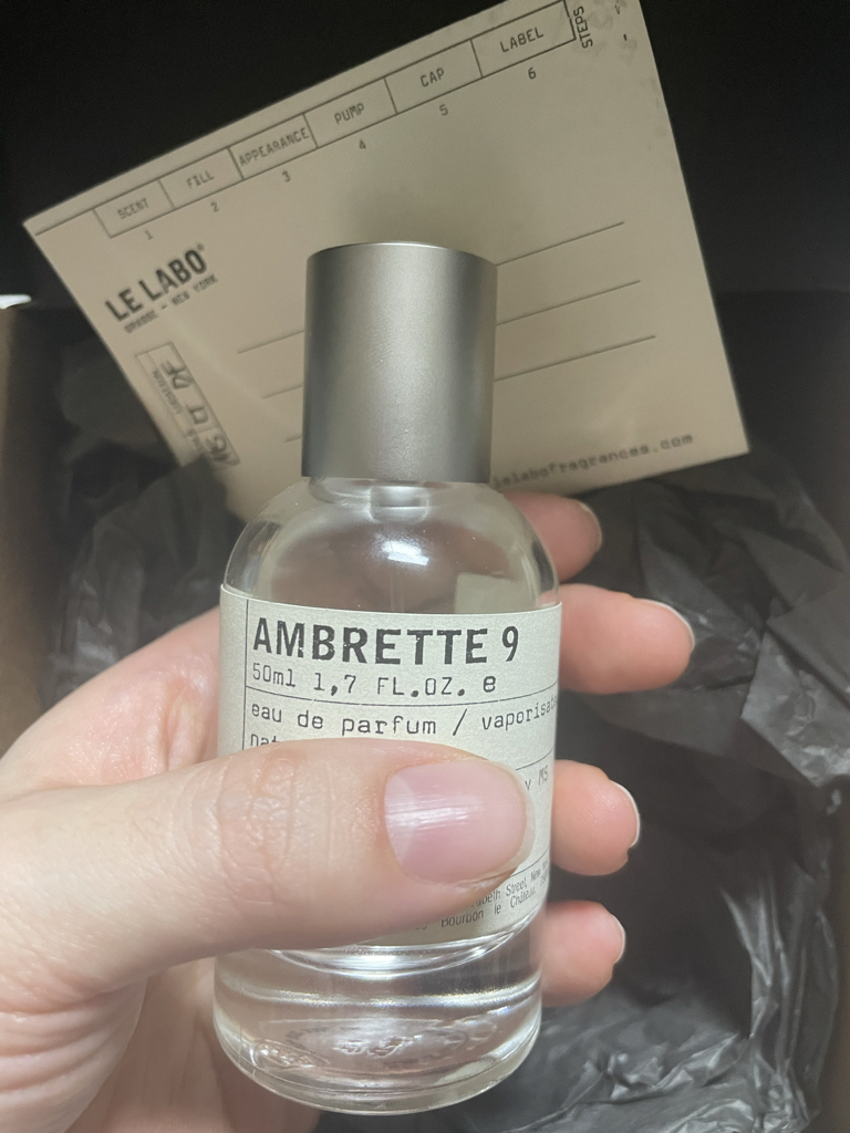 LELABO Ambrette 9 EDP review image
