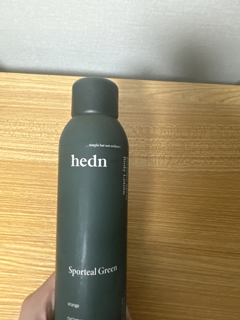 HEDN パフューム スプレー ボディ ローション Sporteal Green hedn Perfume Spray Body Lotion [Sportilgreen] reviews| Hwahae