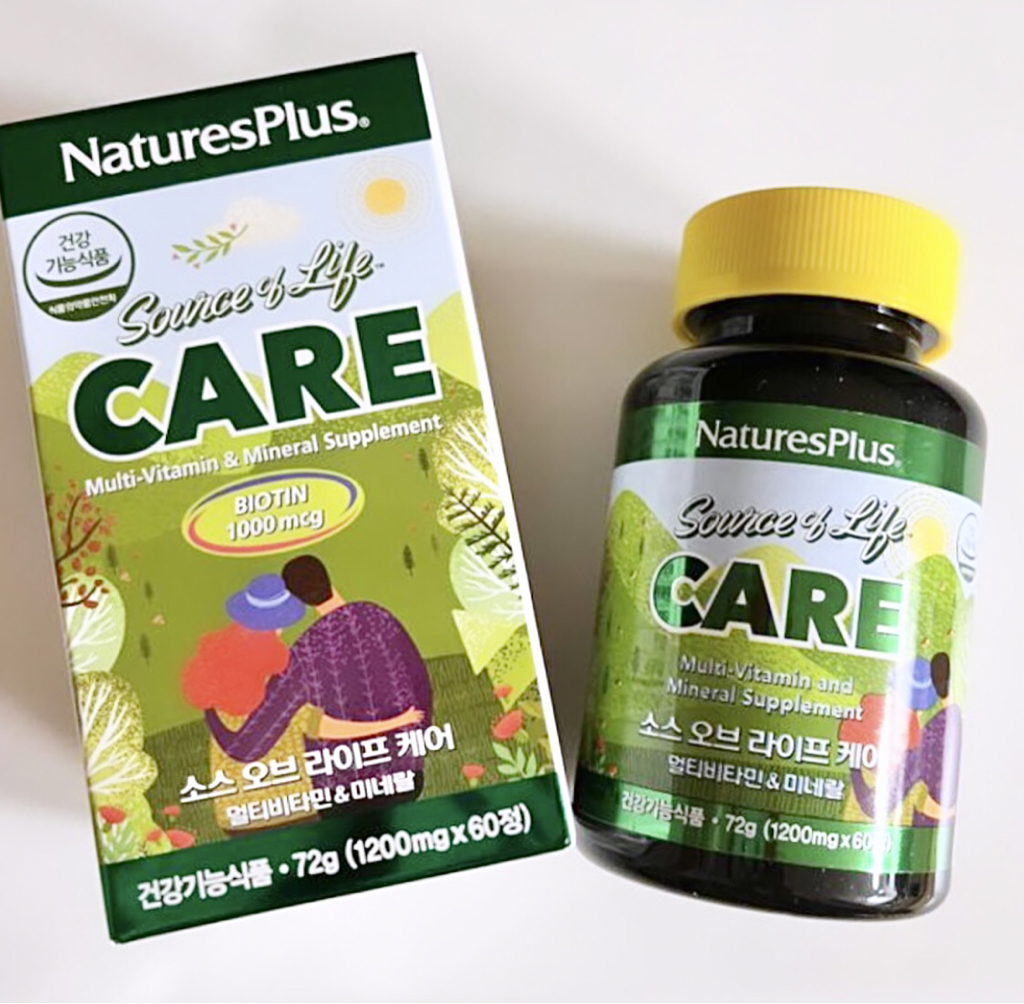 네이처스플러스 (NaturesPlus) 소스오브라이프 케어 멀티비타민&미네랄 review image