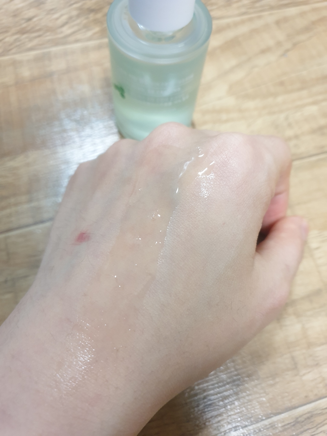 绿碧卡明安瓶的真实用户使用照片