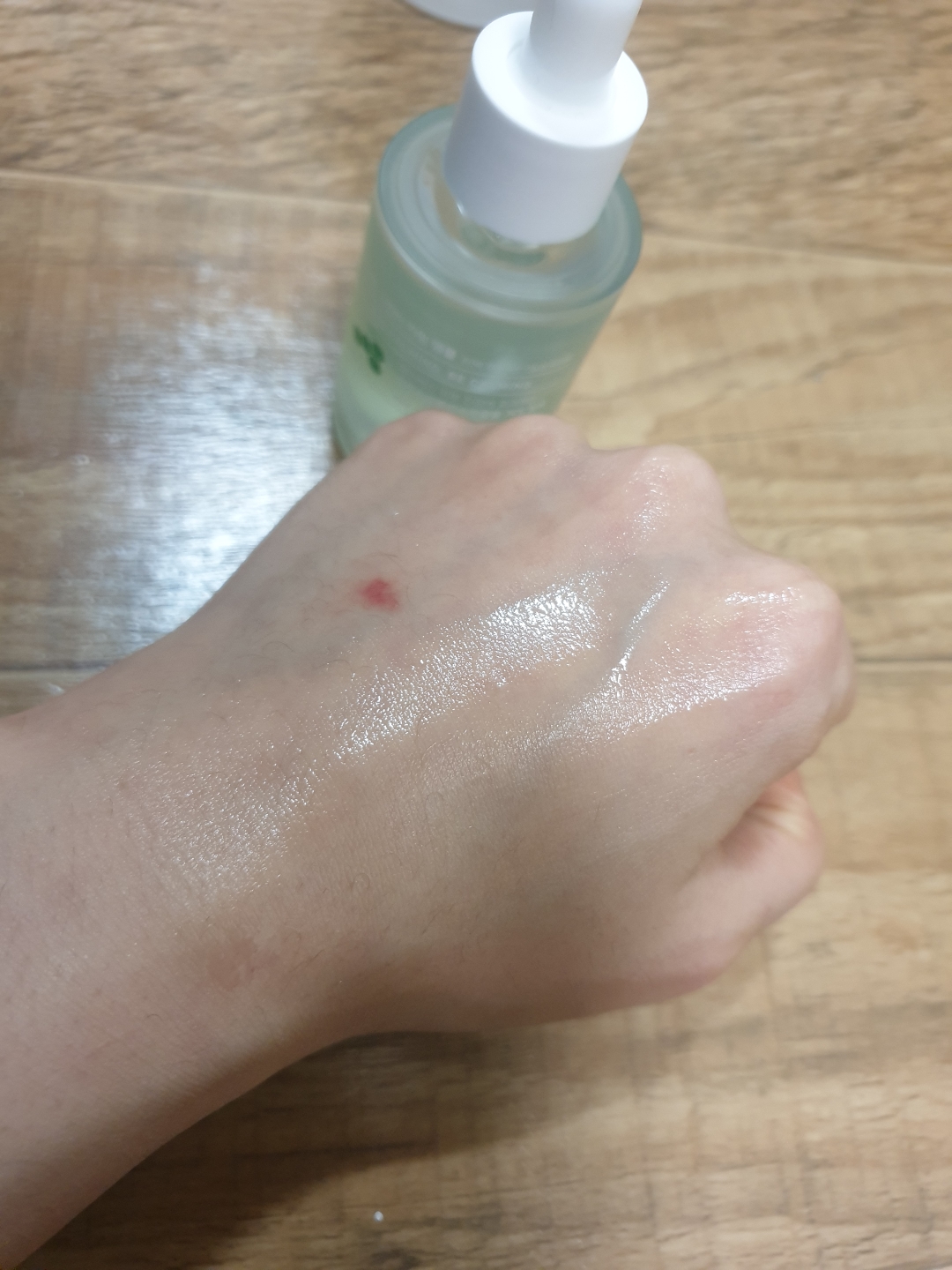 绿碧卡明安瓶的真实用户使用照片