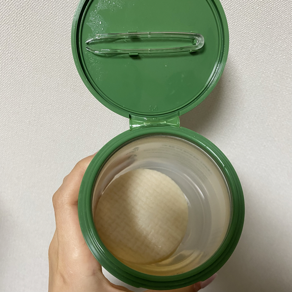 纯素生物群落镇定安瓿垫的真实用户使用照片