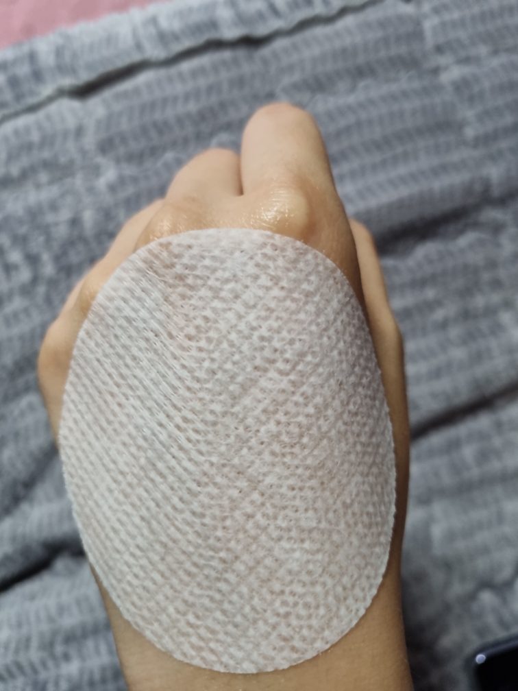 葡萄牙语胶原蛋白清洁垫的真实用户使用照片