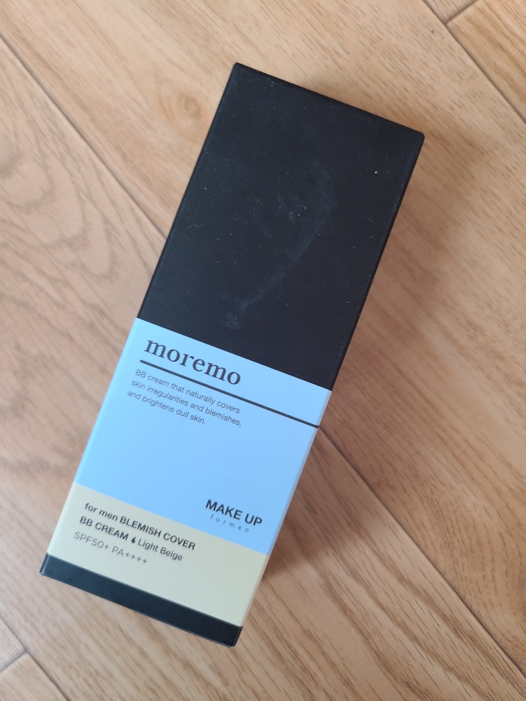 모레모포맨 (moremoformen) 블레미쉬 커버 비비크림 [SPF50+/PA++++][라이트베이지] review image