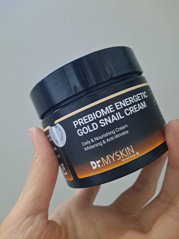닥터마이스킨 (Dr.MYSKIN) 프리바이옴 에너제틱 골드 스네일크림 review image