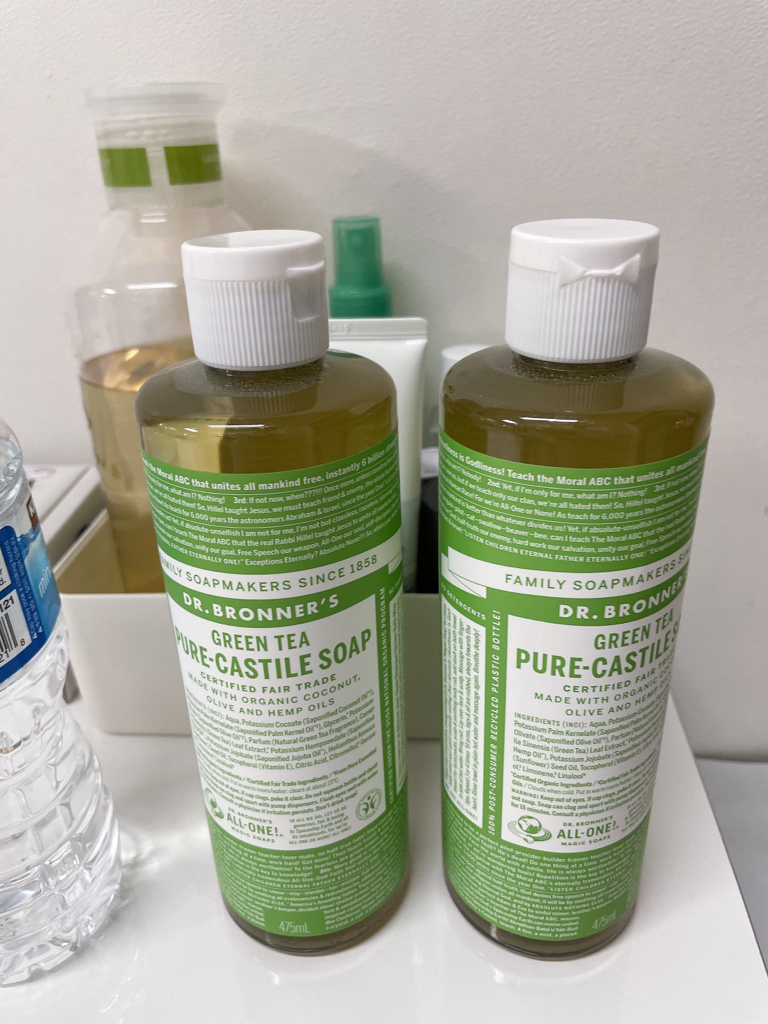 纯净卡斯蒂尔香皂[绿茶]的真实用户使用照片