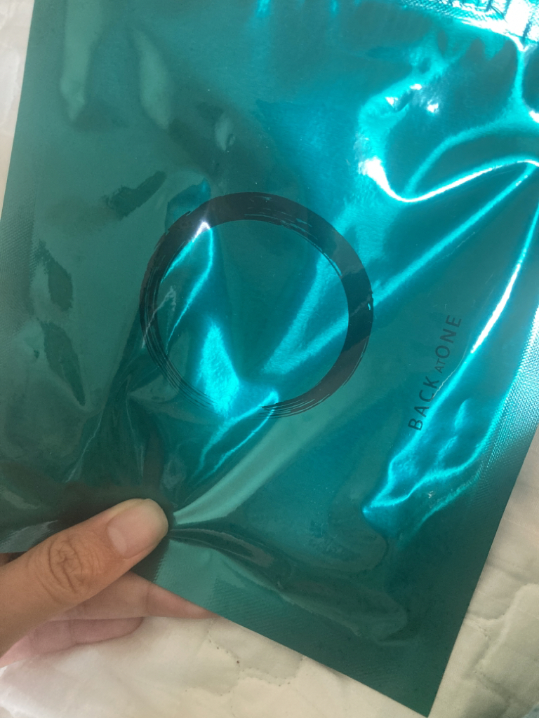 卡明茶树柠檬面膜的真实用户使用照片