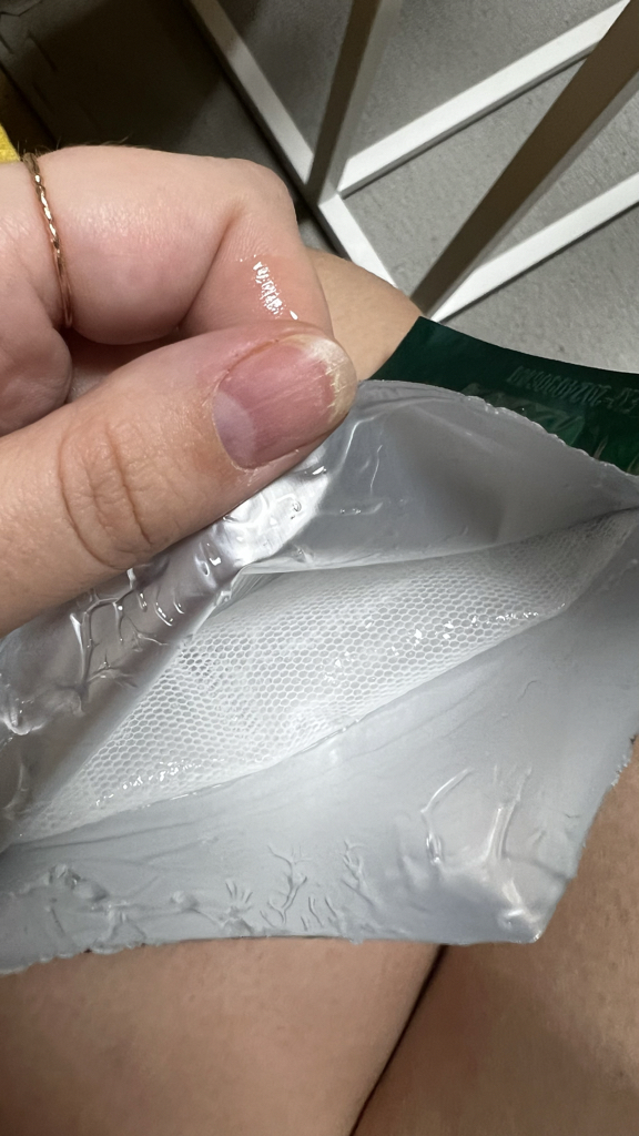 卡明茶树柠檬面膜的真实用户使用照片