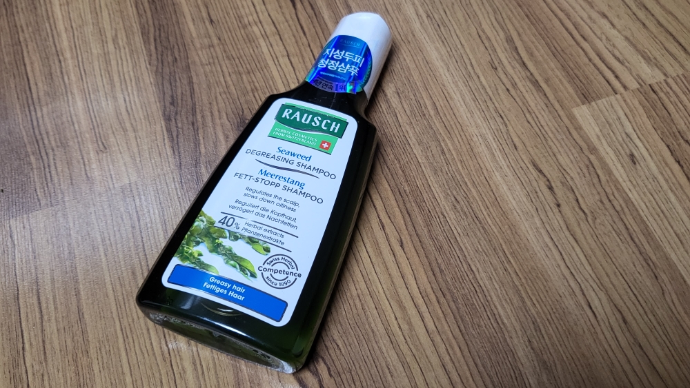 海藻脱脂洗发水的真实用户使用照片